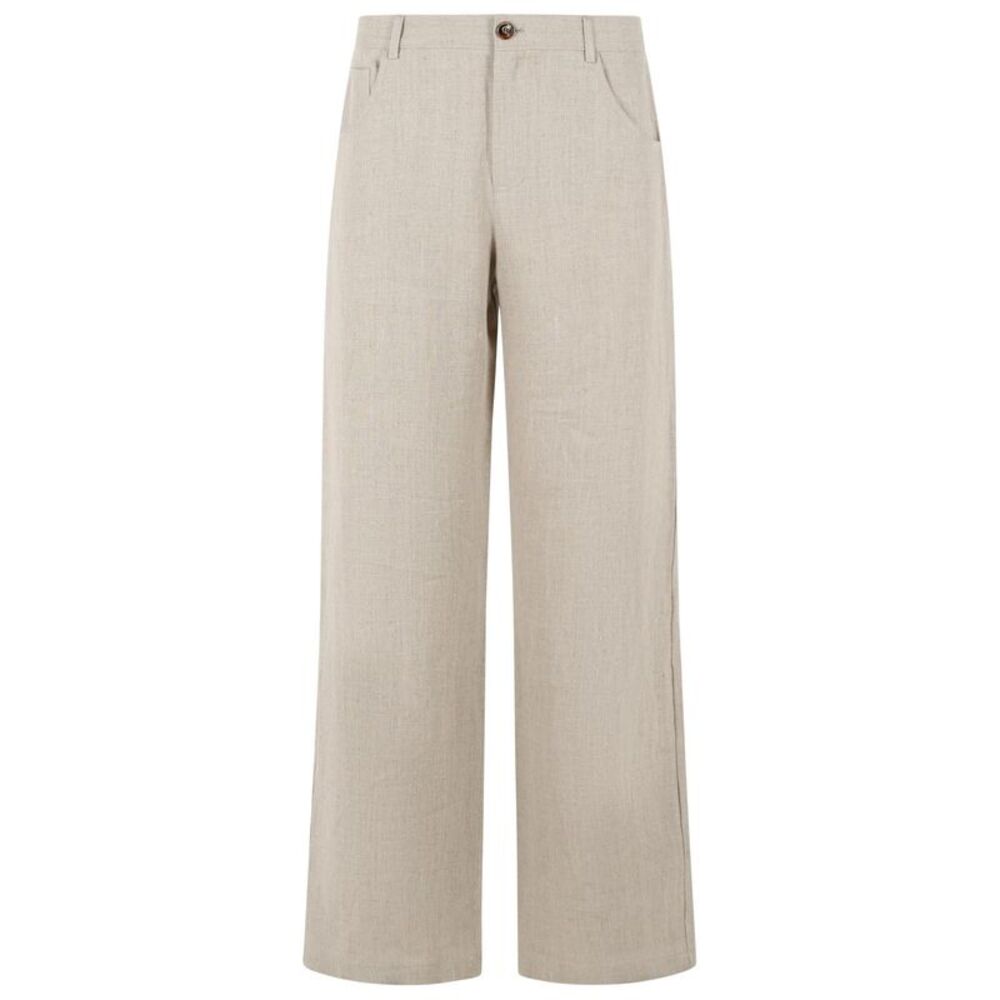 Sefr 'Arno' Beige Linen Pants Men